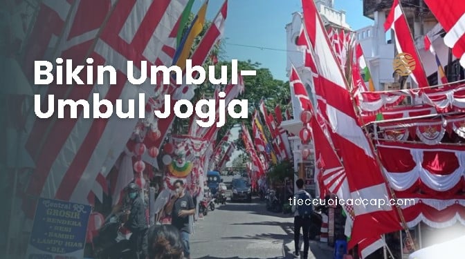 Bikin Umbul-Umbul Jogja